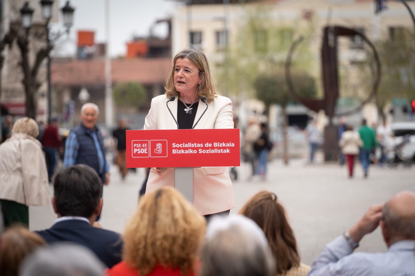 Teresa Laespada. Presentación candidatura socialista para Santurtzi. 29 03 2023